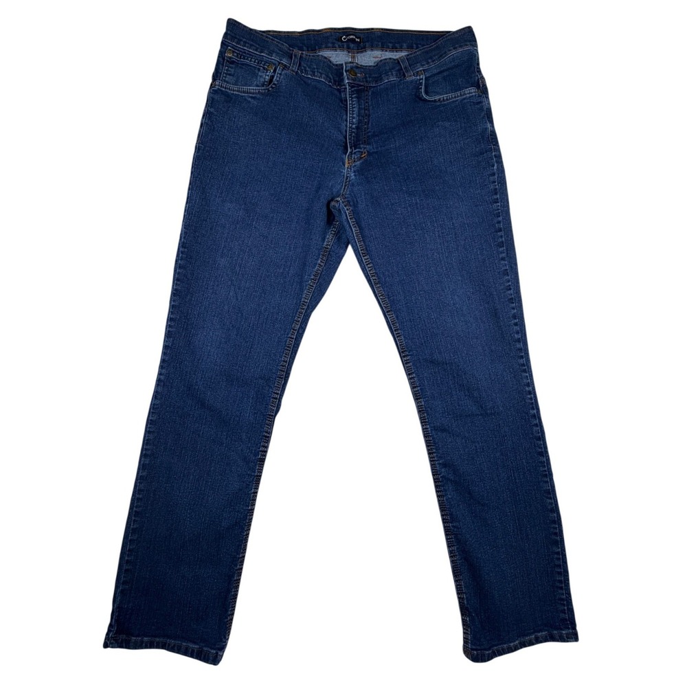 Origin D86 Delta Mens Straight Leg Dark Wash Denim Jeans W38 L32 Regular Fit